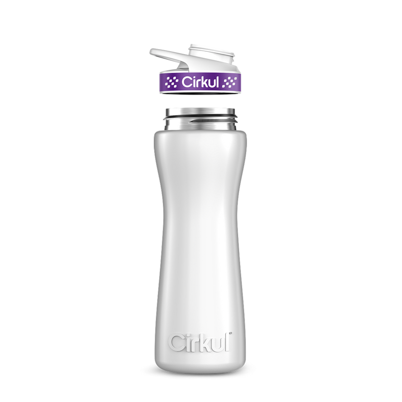 22oz. Stainless Steel Bottle & Comfort Grip Lid | Prime Edit