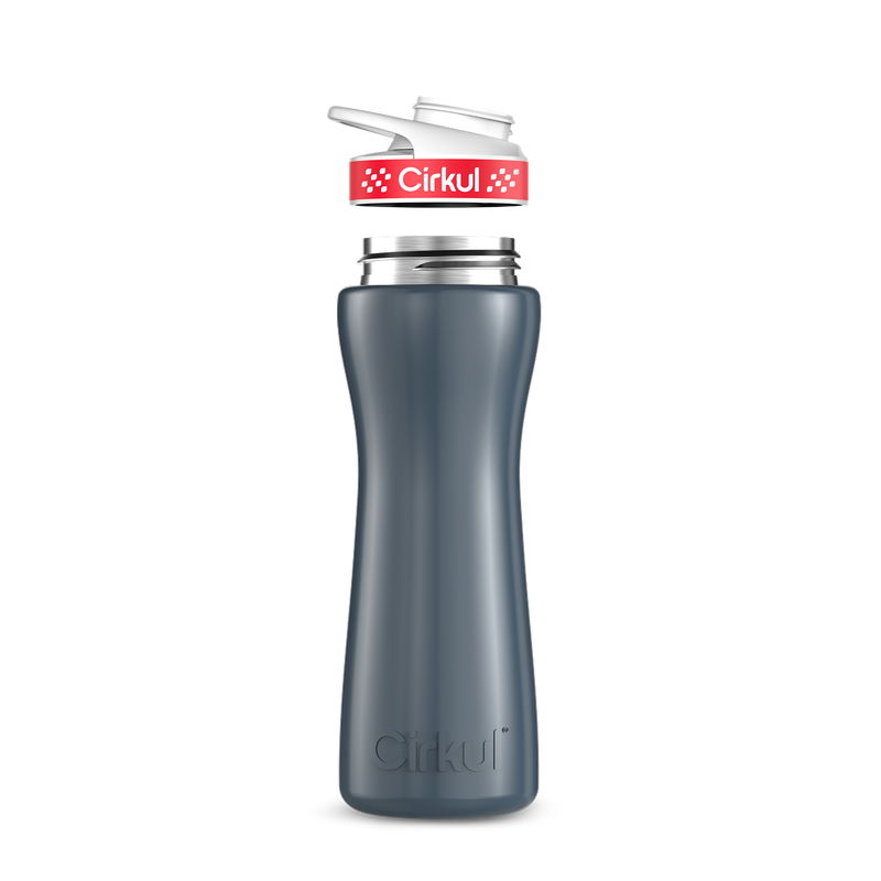 22oz. Stainless Steel Bottle & Comfort Grip Lid | Prime Edit