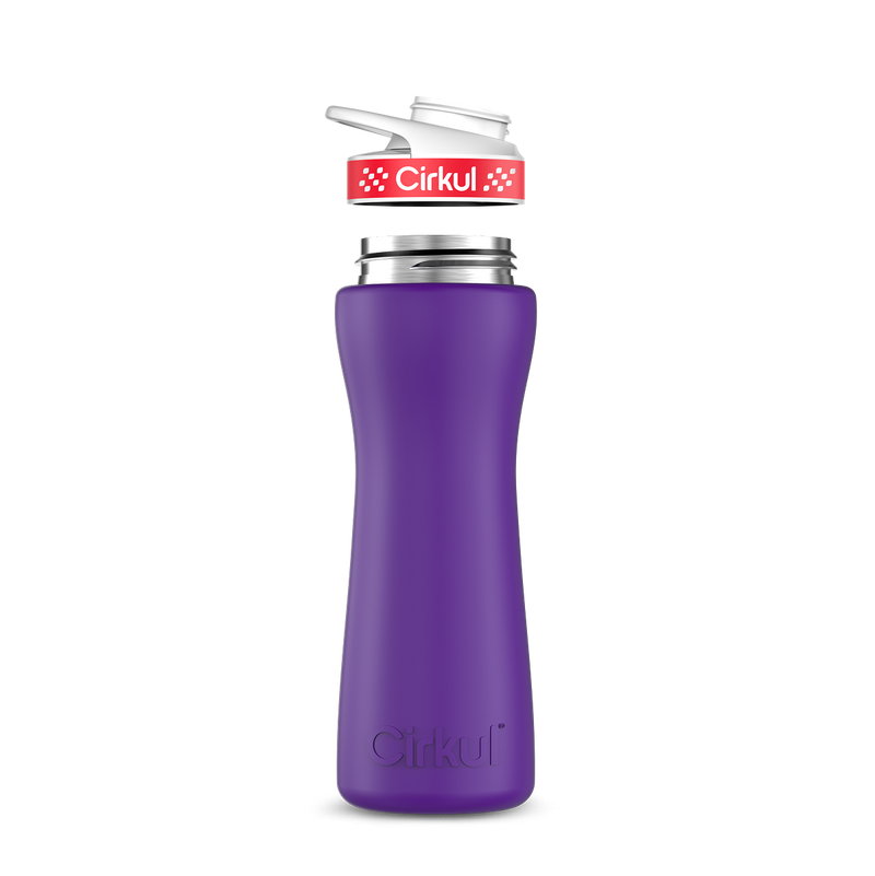 22oz. Stainless Steel Bottle & Comfort Grip Lid | Prime Edit