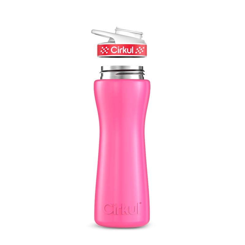 22oz. Stainless Steel Bottle & Comfort Grip Lid | Prime Edit