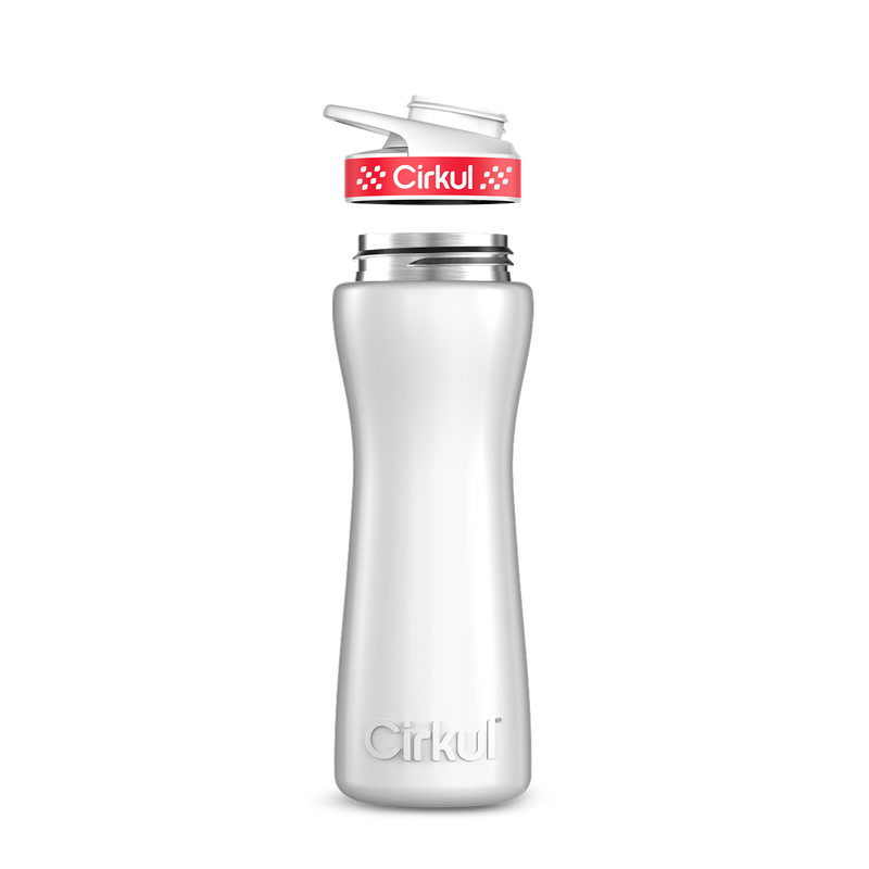 22oz. Stainless Steel Bottle & Comfort Grip Lid | Prime Edit