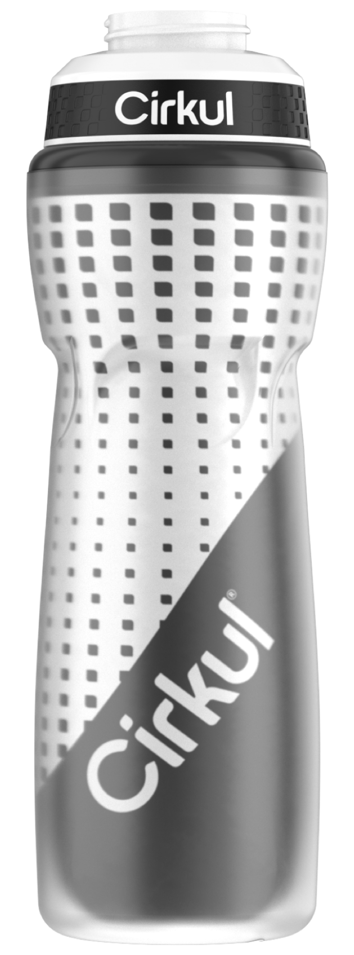 22oz. Insulated Squeeze Plastic Bottle & Sport Lid | Clean Series
