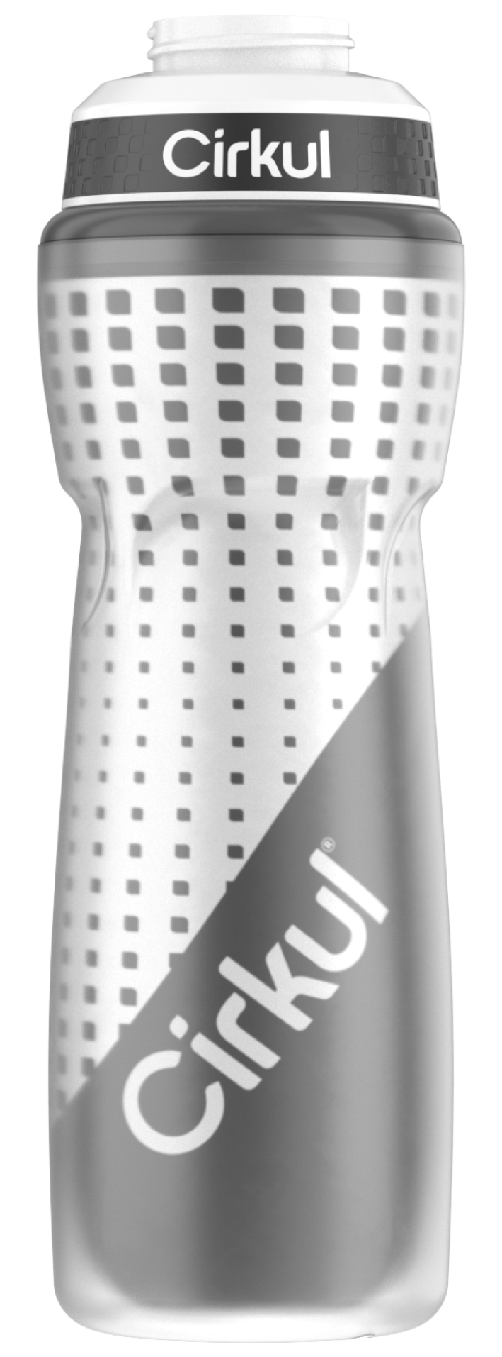 22oz. Insulated Squeeze Plastic Bottle & Sport Lid | Clean Series