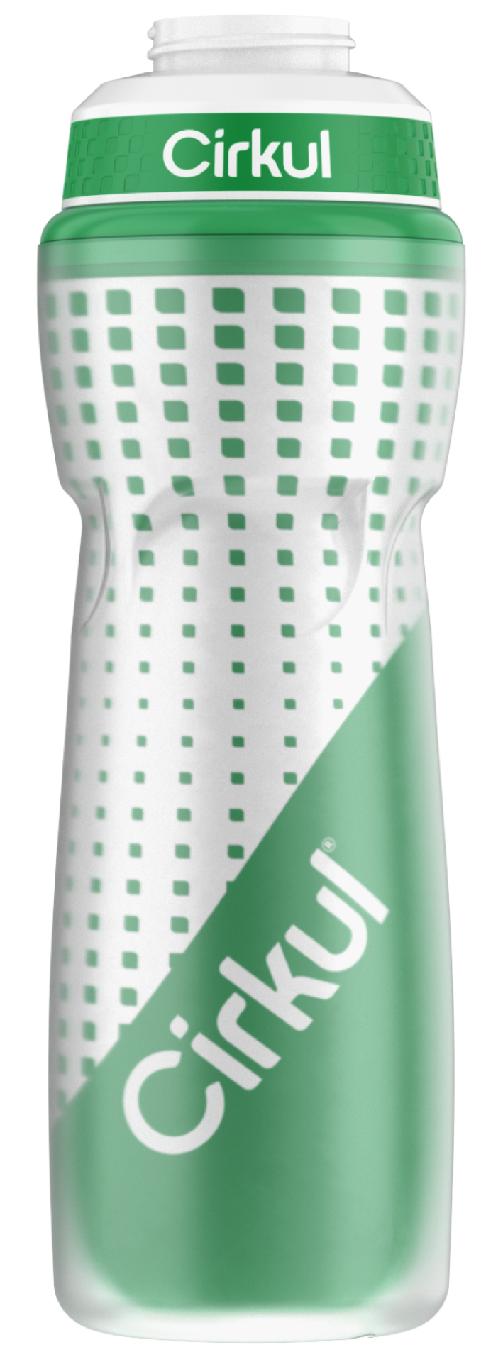 22oz. Insulated Squeeze Plastic Bottle & Sport Lid | Clean Series