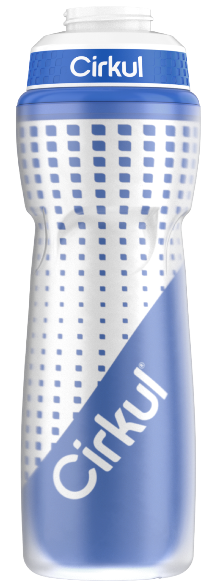 22oz. Insulated Squeeze Plastic Bottle & Sport Lid | Clean Series