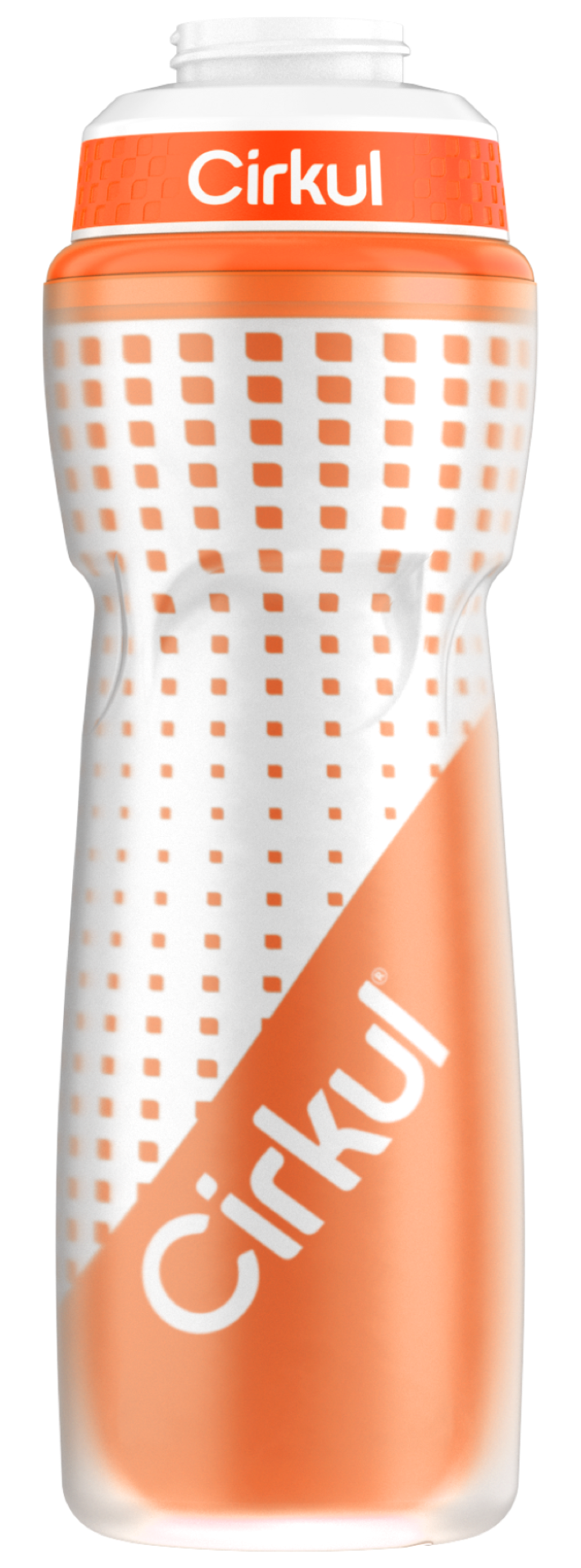 22oz. Insulated Squeeze Plastic Bottle & Sport Lid | Clean Series