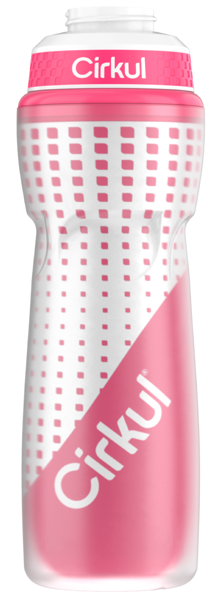 22oz. Insulated Squeeze Plastic Bottle & Sport Lid | Clean Series