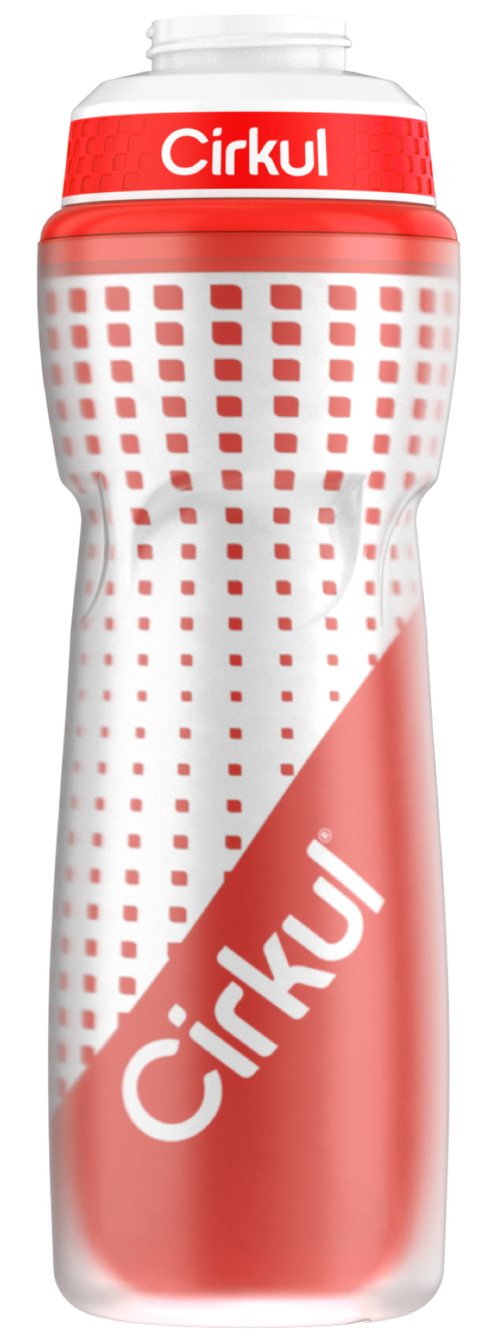 22oz. Insulated Squeeze Plastic Bottle & Sport Lid | Clean Series