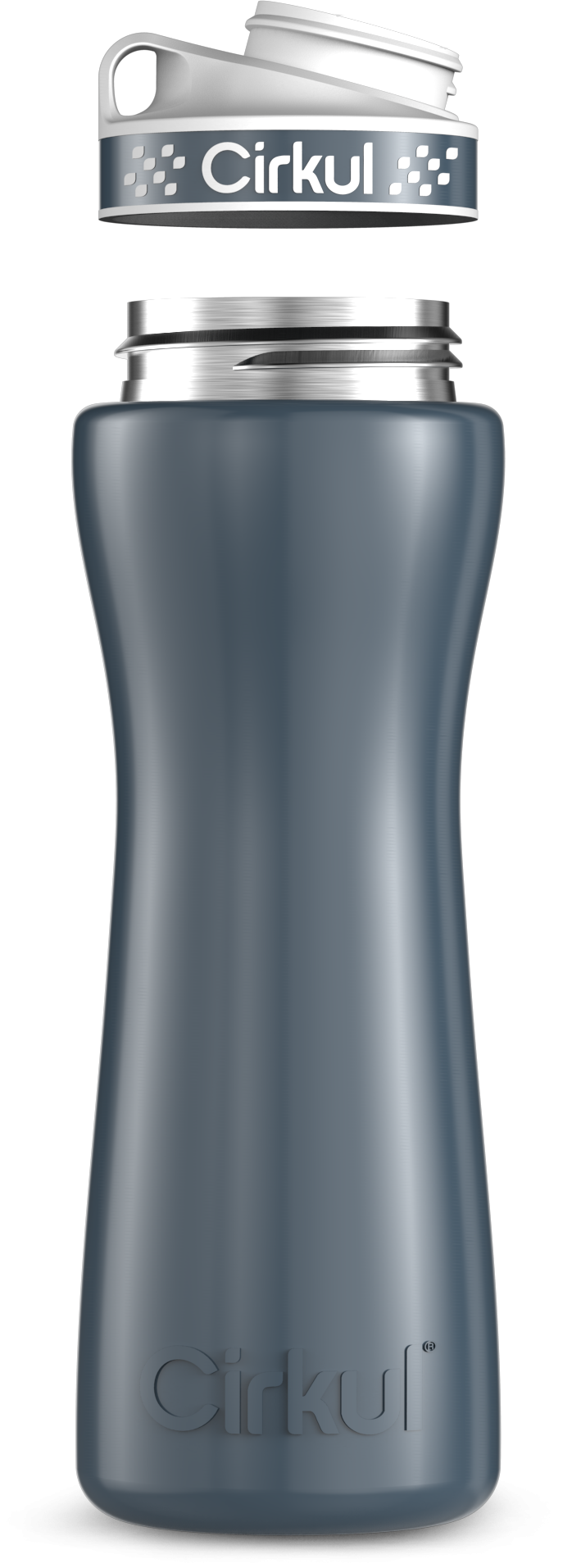 Custom 22oz. Stainless Steel Bottle & Comfort Grip Lid | Clean Series