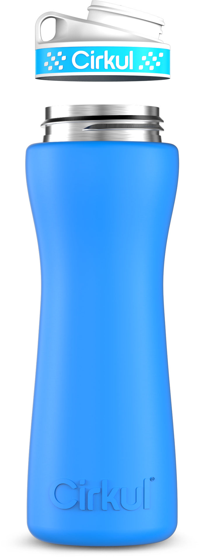 Custom 22oz. Stainless Steel Bottle & Comfort Grip Lid | Clean Series