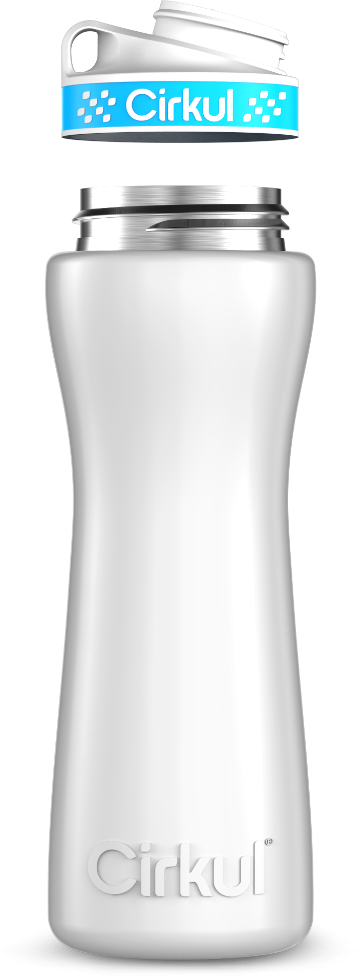 Custom 22oz. Stainless Steel Bottle & Comfort Grip Lid | Clean Series