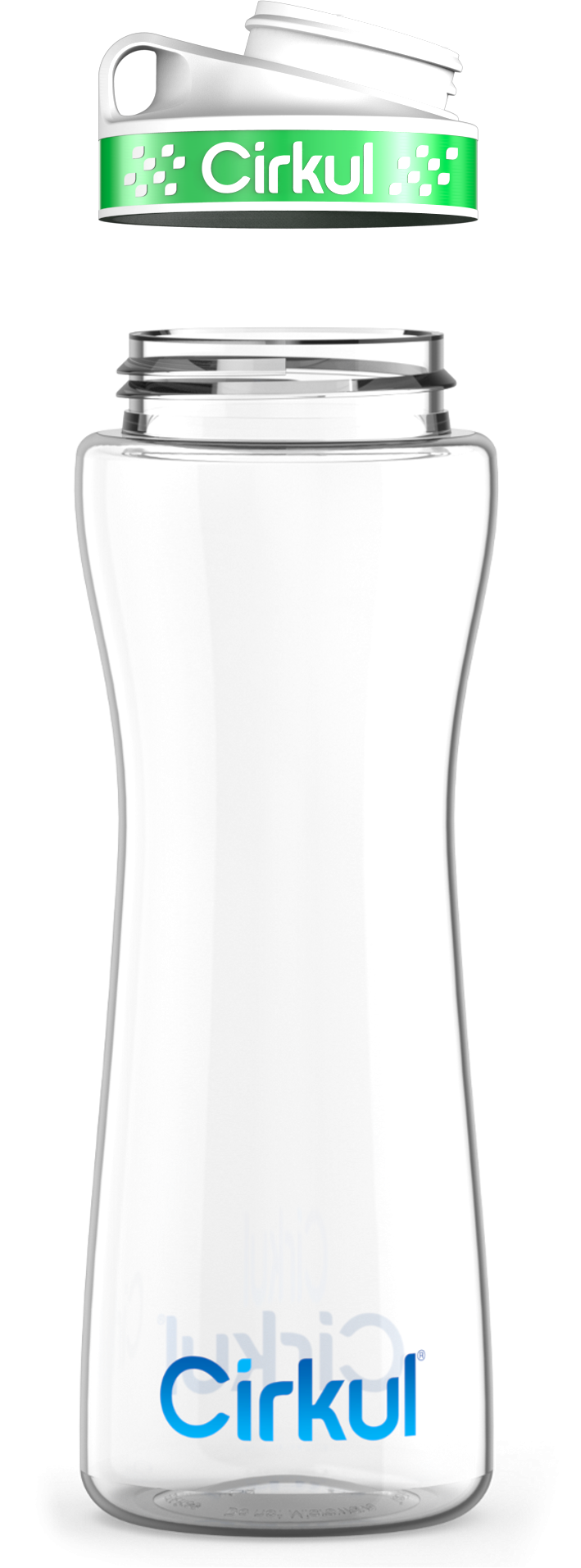 Custom 22oz. Plastic Bottle & Comfort Grip Lid | Prime Edit