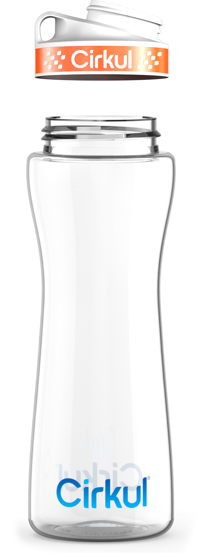 Custom 22oz. Plastic Bottle & Comfort Grip Lid | Prime Edit