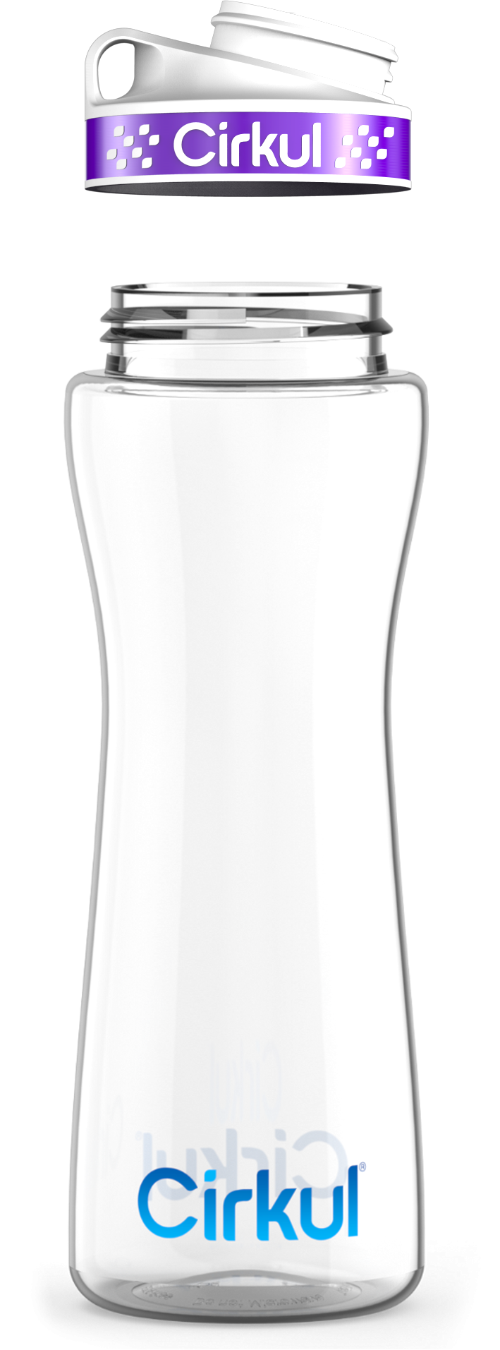 Custom 22oz. Plastic Bottle & Comfort Grip Lid | Prime Edit